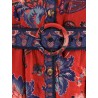 Luang cotton blend mini dress