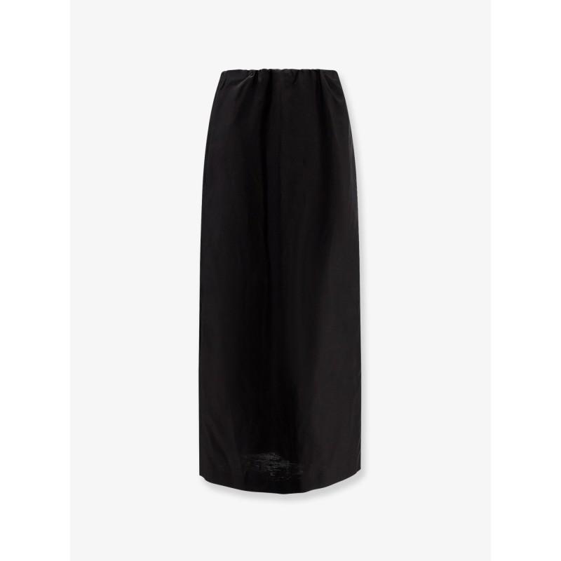 Saul cotton and silk long skirt