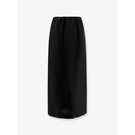 Saul cotton and silk long skirt