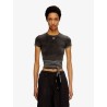 T-Bunny Tail-R1 cotton T-shirt