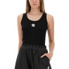 TANK TOP WITH EMBROIDERY "BOKE FLOWER 2.0"