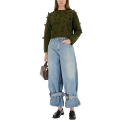 LOOP CROPPED JERSEY
