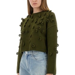 LOOP CROPPED JERSEY