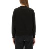 COTTON SWEATSHIRT WITH "HAPPY TIGER" PATCH