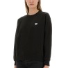 COTTON SWEATSHIRT WITH "HAPPY TIGER" PATCH