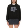SWEATSHIRT WITH "BOKE FLOWER" EMBROIDERY