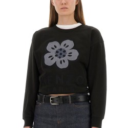 SWEATSHIRT WITH "BOKE FLOWER" EMBROIDERY
