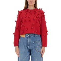 LOOP CROPPED JERSEY