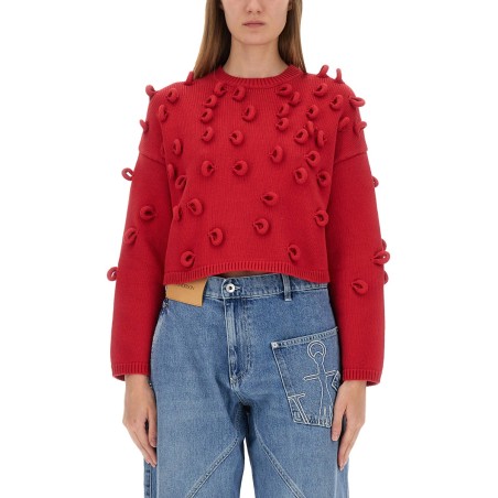 LOOP CROPPED JERSEY