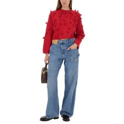 LOOP CROPPED JERSEY