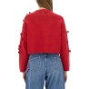 LOOP CROPPED JERSEY