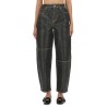 "STARY" JEANS IN SPARKLING FOIL