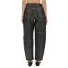 "STARY" JEANS IN SPARKLING FOIL