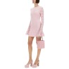 LACE DRESS WITH PUFF SLEEVES