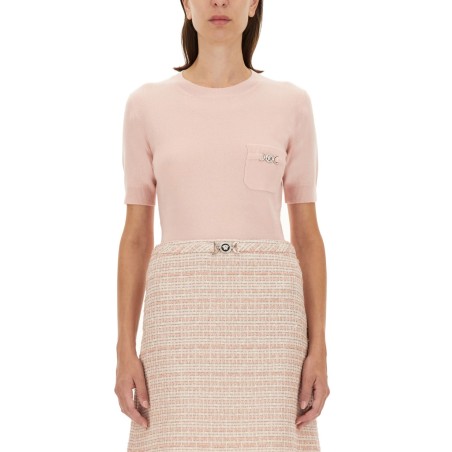 CASHMERE BLEND KNIT TOP