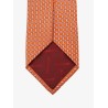 Silk tie with Aida print