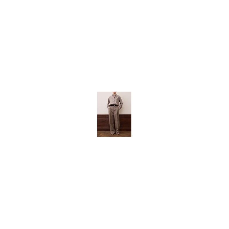 Tailored Prince of Wales trousers