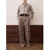 Tailored Prince of Wales trousers