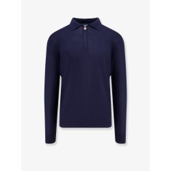 Wool polo shirt