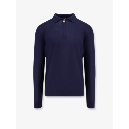 Wool polo shirt