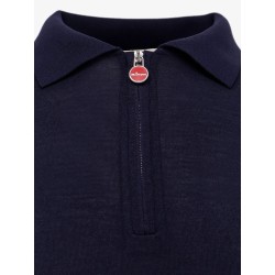Wool polo shirt