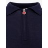 Wool polo shirt