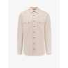 White denim shirt