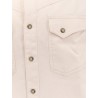 White denim shirt