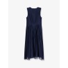Wally silk blend long dress