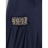 Wally silk blend long dress