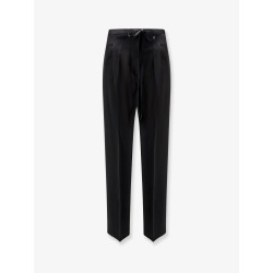 Relaxed satin trousers