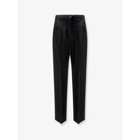 Relaxed satin trousers