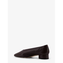 Delia leather ballerinas