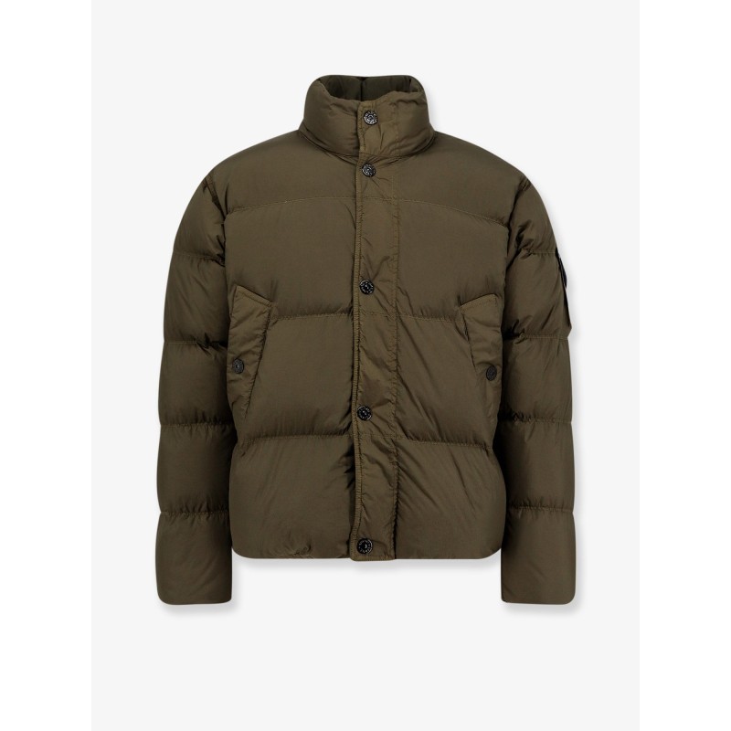 Recycled nylon down jacket