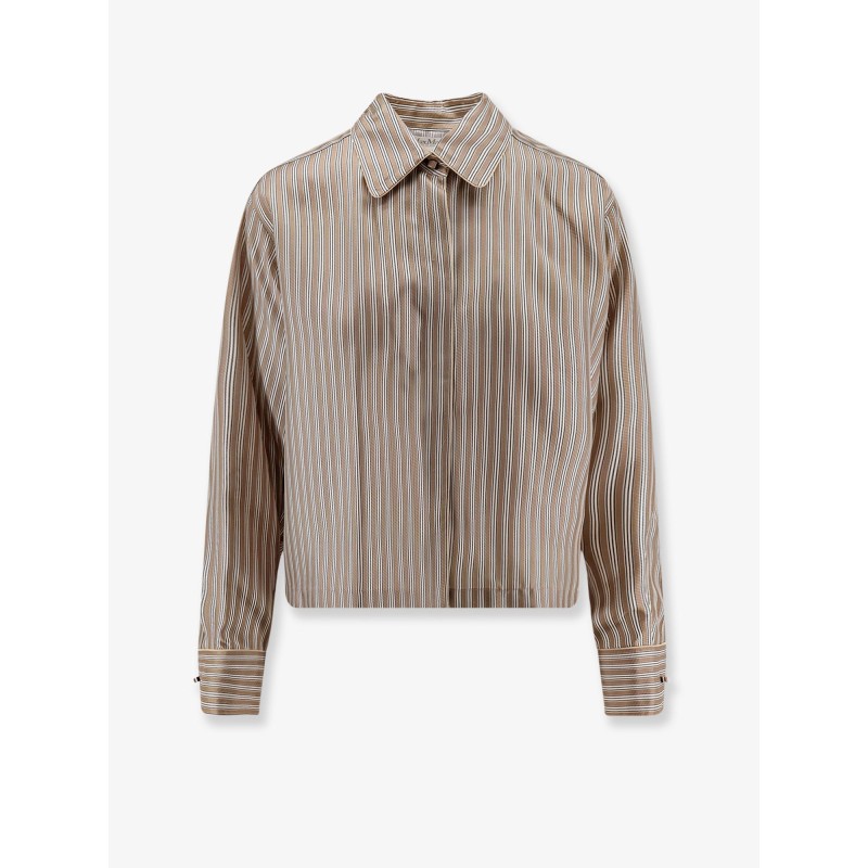 Brama striped silk shirt
