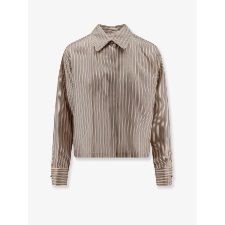 Brama striped silk shirt