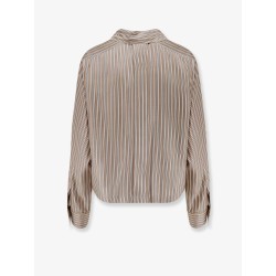 Brama striped silk shirt