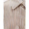 Brama striped silk shirt