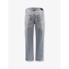 Destroyed effect jeans