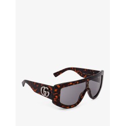 Rectangular acetate sunglasses