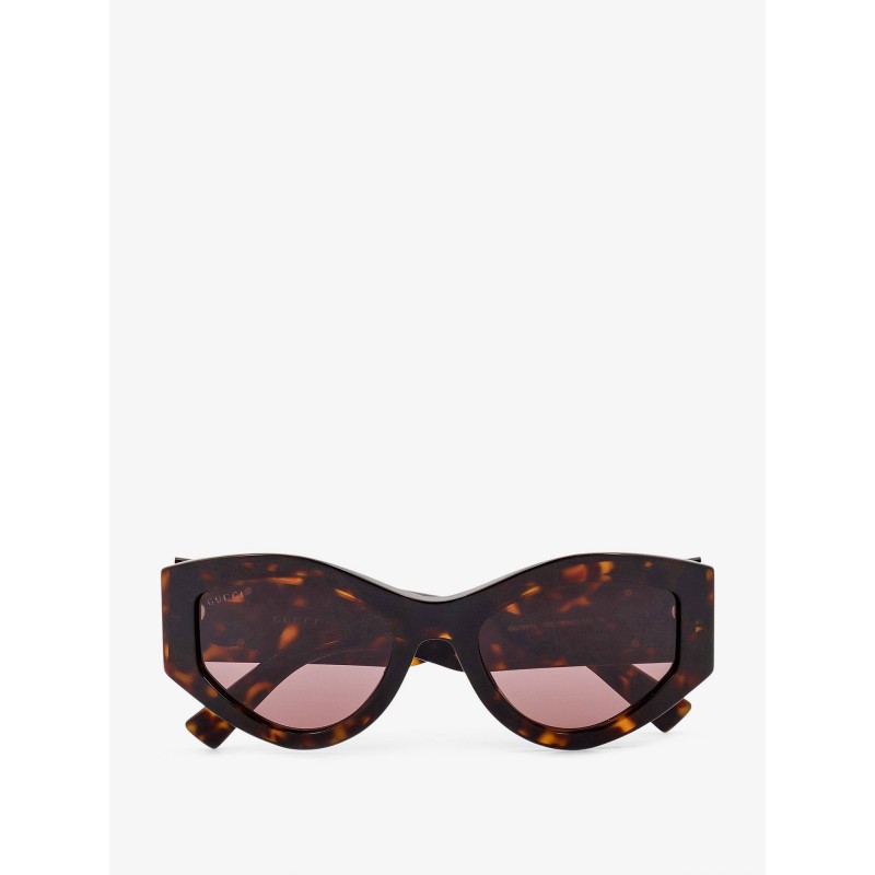 Oval acetate sunglasses