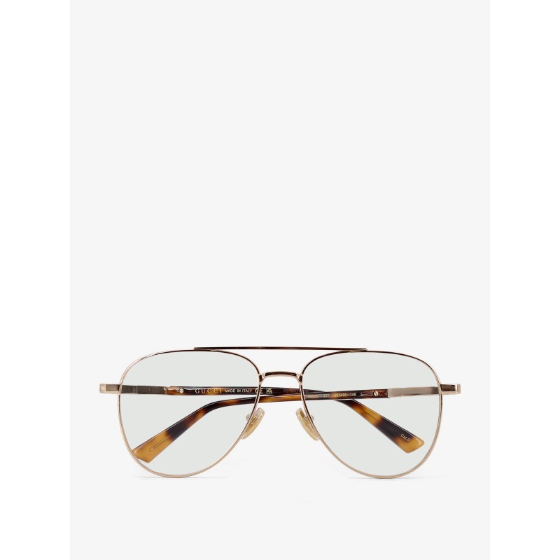 Aviator metal glasses