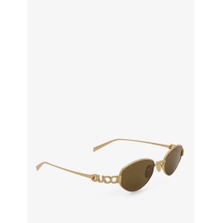Oval metal sunglasses