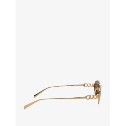Oval metal sunglasses