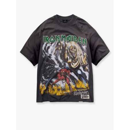 Iron Maiden Number of Beast cotton and hemp T-shirt