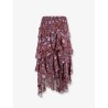 Brigitte viscose skirt