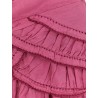 Ceola cotton blend miniskirt