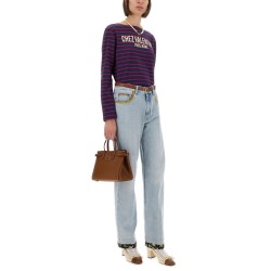 STRIPED COTTON JERSEY T-SHIRT
