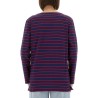 STRIPED COTTON JERSEY T-SHIRT