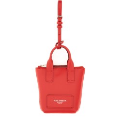 LEATHER "MINIBAG" CHARM